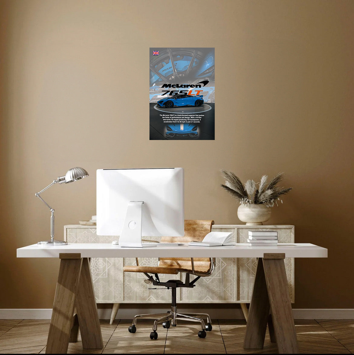 Mclaren 765LT Poster