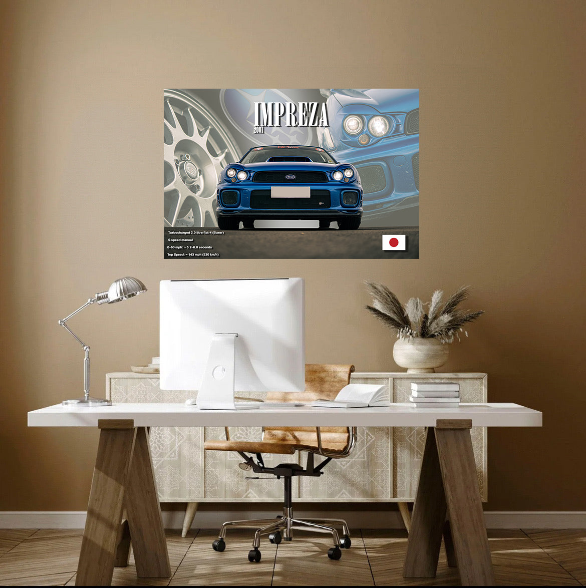 Subaru Impreza Bugeye Poster