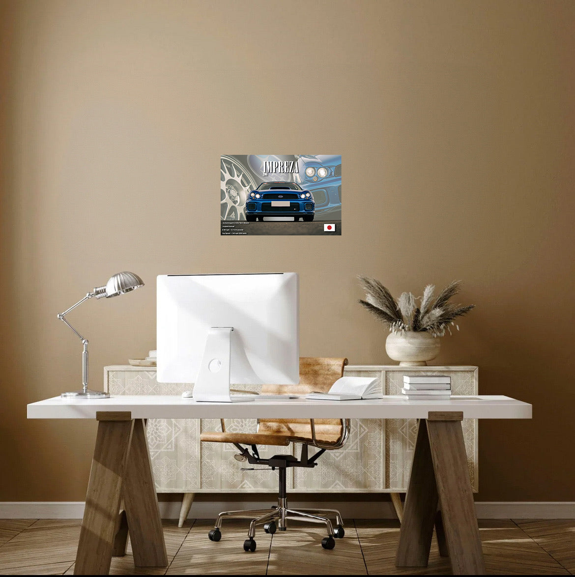 Subaru Impreza Bugeye Poster