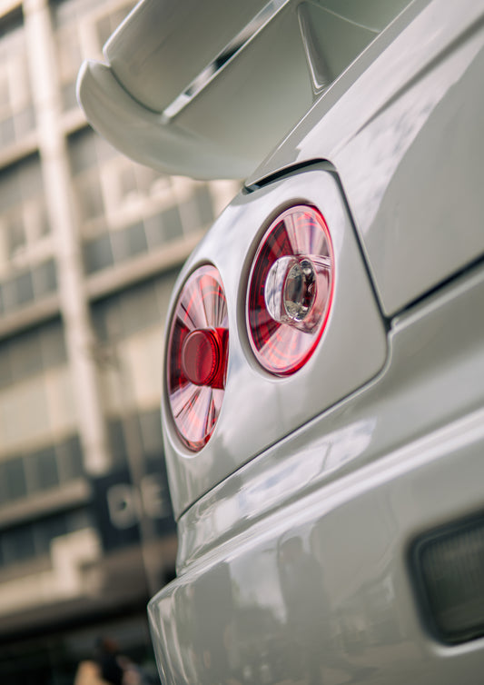 Nissan R33 GTR Rear Shot