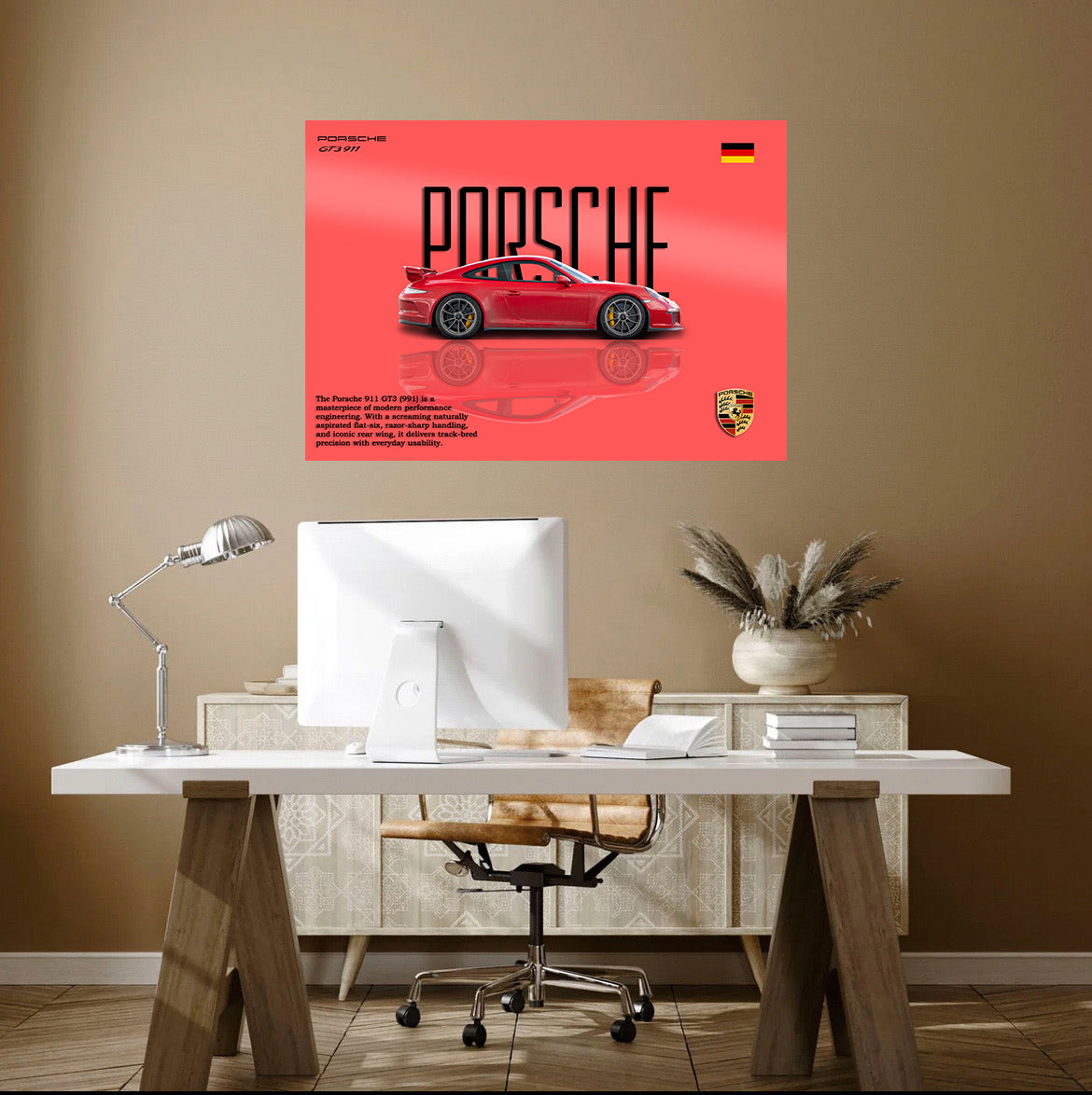 Porsche 911 GT3 Poster