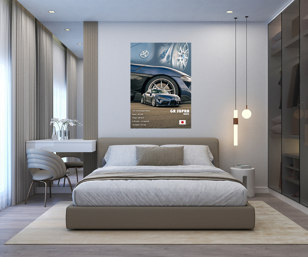 Toyota MK5 Supra Poster