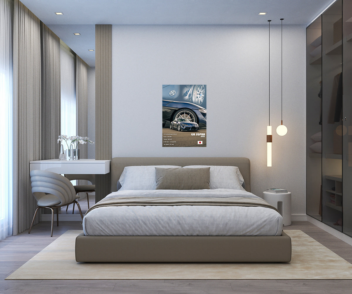 Toyota MK5 Supra Poster