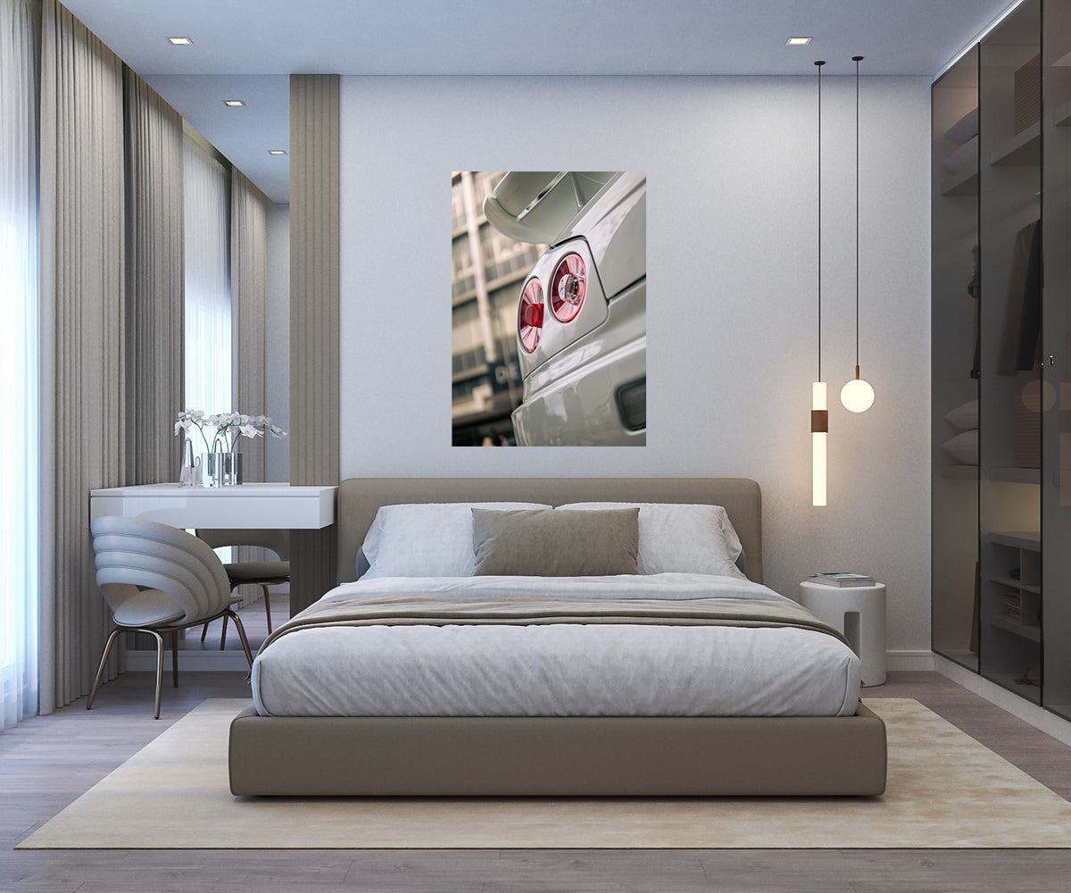 Nissan R33 GTR Rear Shot